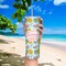 ProSub 20oz Straight Skinny Tumbler Sublimation Blanks - Gloss White